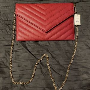 Red Clutch Handbag
